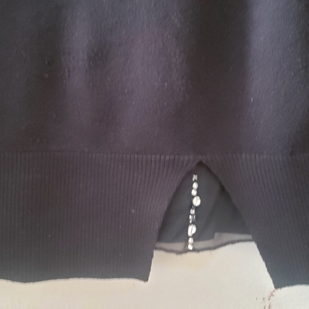 WilliSmith black turtle neck sweater - Picture 6 of 7